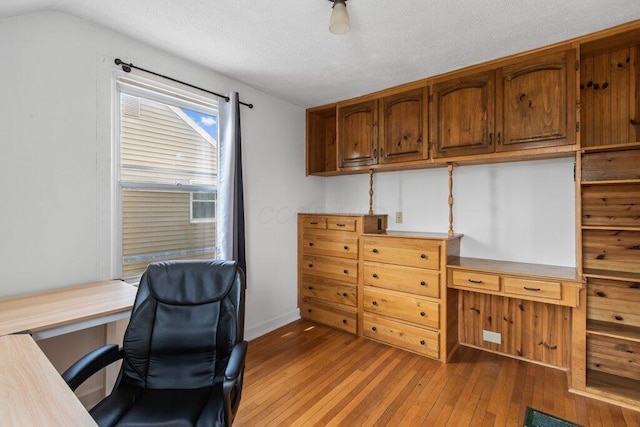 644 Eastmoor Blvd, Columbus, OH 43209 - office area with hardwood / wood-style floors and baseboards