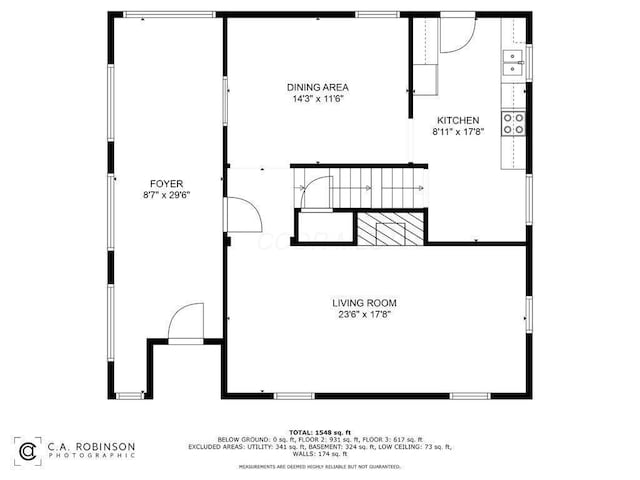 644 Eastmoor Blvd, Columbus, OH 43209 - home floor plan