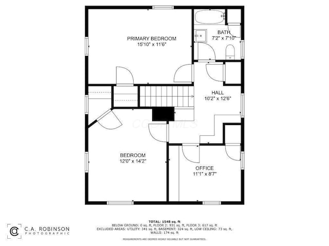 644 Eastmoor Blvd, Columbus, OH 43209 - floor plan / room layout