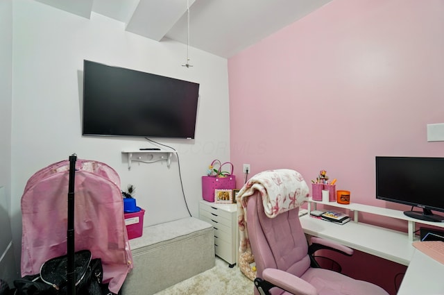 1627 Metcalfe Ave, Columbus, OH 43207 - home office with carpet flooring