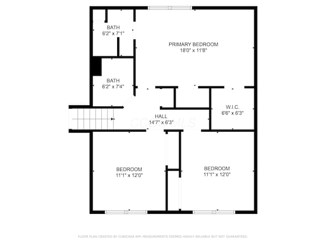 1627 Metcalfe Ave, Columbus, OH 43207 - room layout