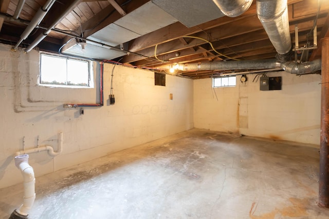 109 E Home Rd, Springfield, OH 45504 - below grade area featuring electric panel