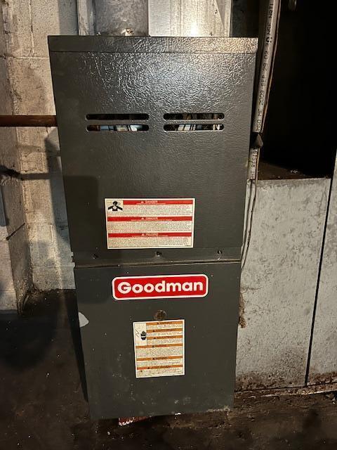 1231 E 23rd Ave, Columbus, OH 43211 - utility room featuring heating unit