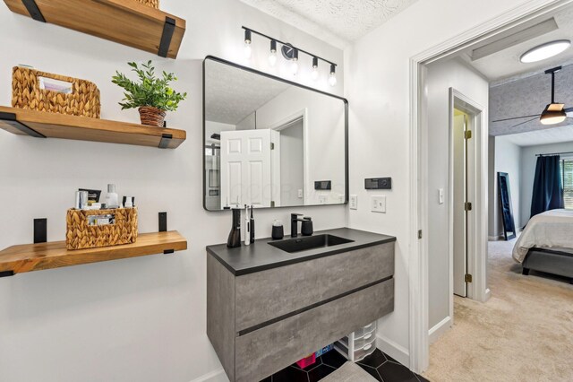 4006 Darby Park Rd, Hilliard, OH 43026 - bathroom with baseboards, vanity, and ensuite bathroom