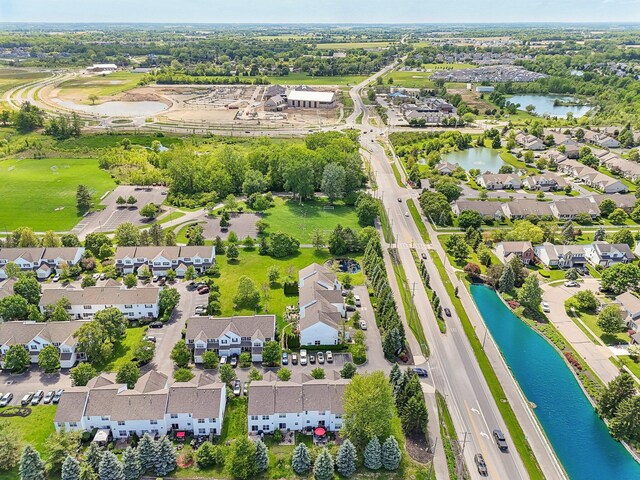4006 Darby Park Rd, Hilliard, OH 43026 - aerial view of residential area featuring a nearby body of water