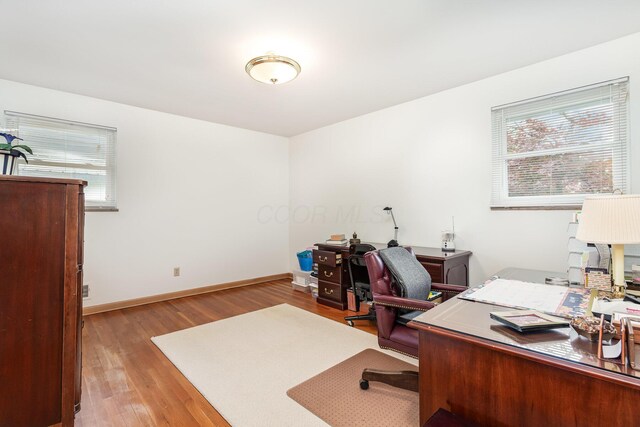 2772 Dale Ave, Columbus, OH 43209 - office with plenty of natural light, wood finished floors, and baseboards
