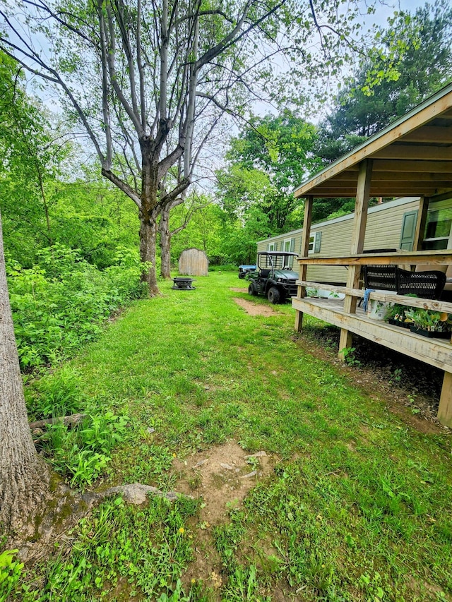 6960 Bluebell Rd, Cumberland, OH 43732 - view of grassy yard