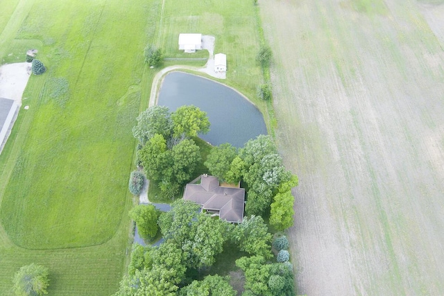 8430 Patterson Rd, Hilliard, OH 43026 - aerial overview of property's location with a nearby body of water