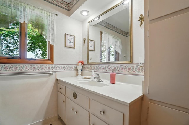 8430 Patterson Rd, Hilliard, OH 43026 - bathroom featuring vanity