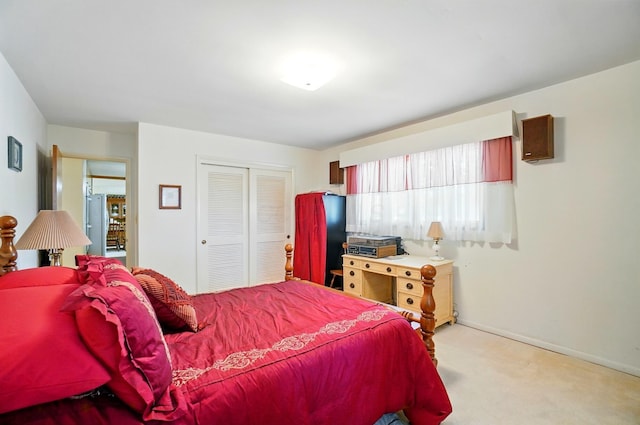 8430 Patterson Rd, Hilliard, OH 43026 - carpeted bedroom with a closet and baseboards