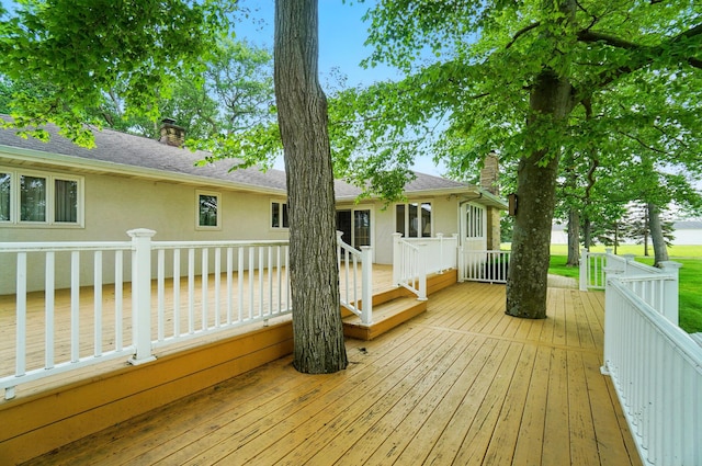 8430 Patterson Rd, Hilliard, OH 43026 - view of deck