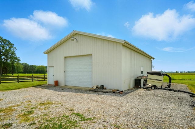 8430 Patterson Rd, Hilliard, OH 43026 - view of detached garage