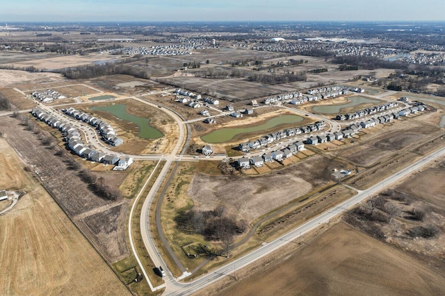 6865 Losino Ln, Hilliard, OH 43026 - aerial view of property's location featuring a large body of water