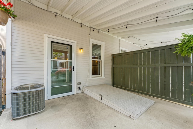 159 E 4th Ave, Columbus, OH 43201 - view of patio / terrace with cooling unit