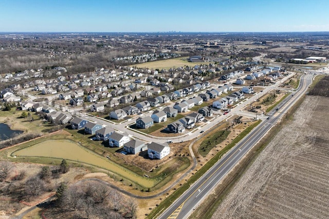 6946 Stillhouse Ln, Dublin, OH 43016 - aerial view of property and surrounding area with nearby suburban area