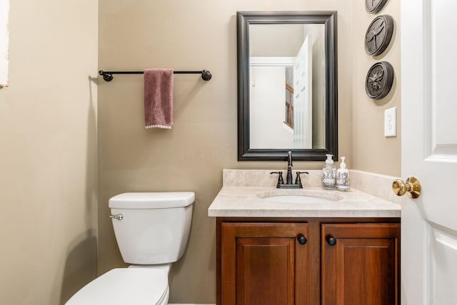 2545 Bryton Dr, Powell, OH 43065 - half bath featuring toilet and vanity