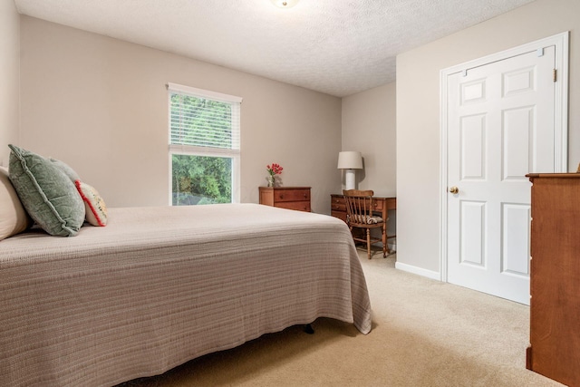 2545 Bryton Dr, Powell, OH 43065 - bedroom with light colored carpet and a textured ceiling