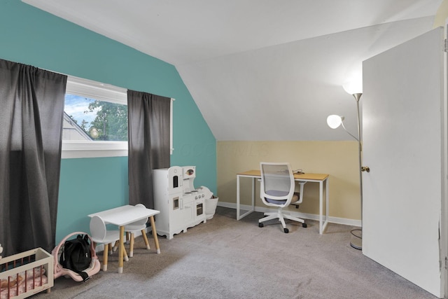 2971 Wendy Ln, Grove City, OH 43123 - office featuring lofted ceiling and carpet