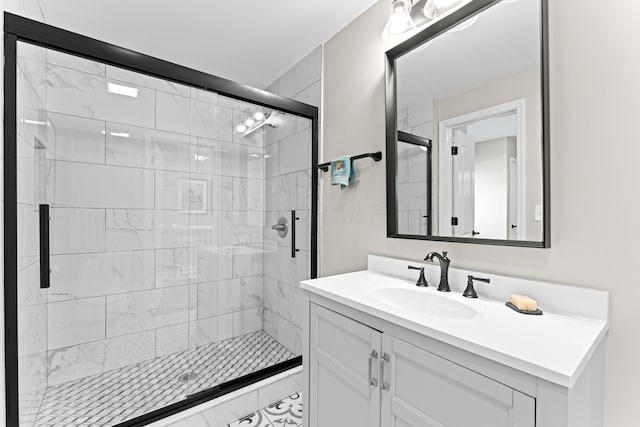 3531 Colchester Rd, Upper Arlington, OH 43221 - full bathroom featuring a shower stall and vanity