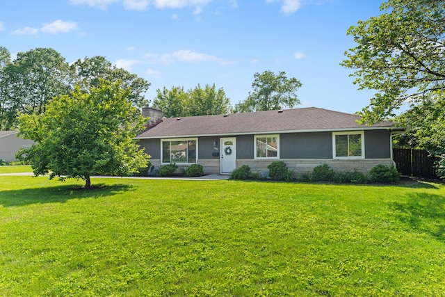 3531 Colchester Rd, Upper Arlington, OH 43221 - ranch-style home with a chimney and stone siding