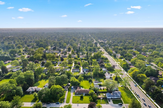 3531 Colchester Rd, Upper Arlington, OH 43221 - aerial perspective of suburban area featuring property boundaries highlighted