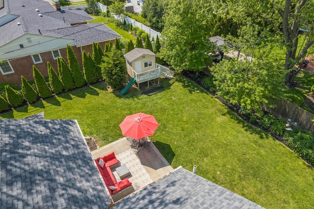 3985 Glenda Pl, Upper Arlington, OH 43220 - aerial view