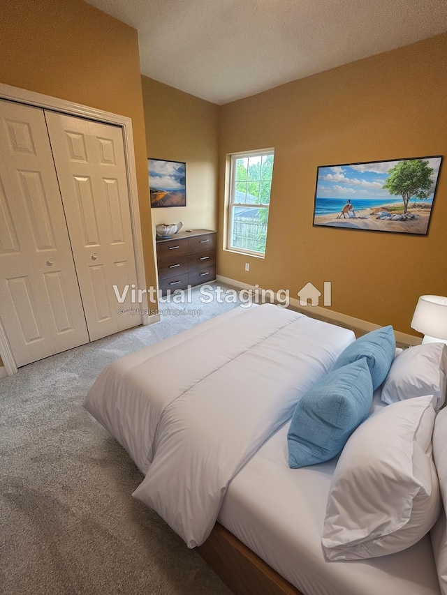 944 Binns Blvd, Columbus, OH 43204 - bedroom with carpet floors, a closet, and baseboards