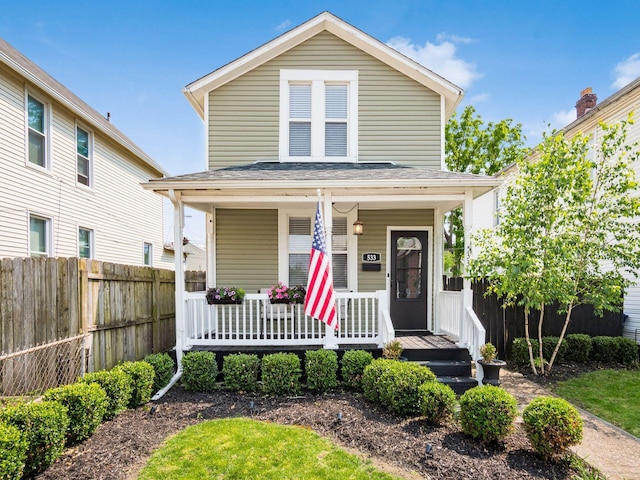 533 Stewart Ave, Columbus, OH 43206 - view of front of house featuring a porch