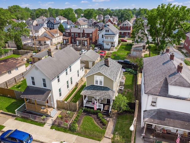 533 Stewart Ave, Columbus, OH 43206 - aerial view of residential area