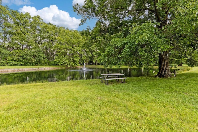 7276 Lee Rd, Westerville, OH 43081 - view of grassy yard with a water view