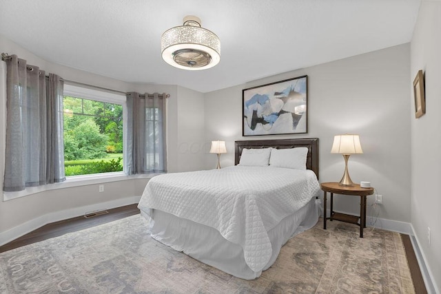 7276 Lee Rd, Westerville, OH 43081 - bedroom with baseboards and wood finished floors