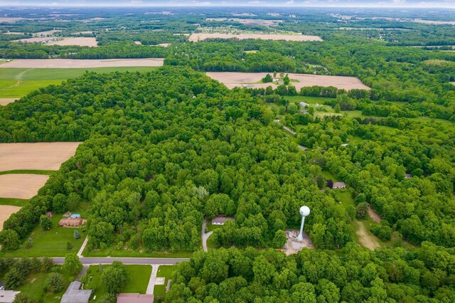 4015 County Road 25, Cardington, OH 43315 - drone / aerial view of a heavily wooded area