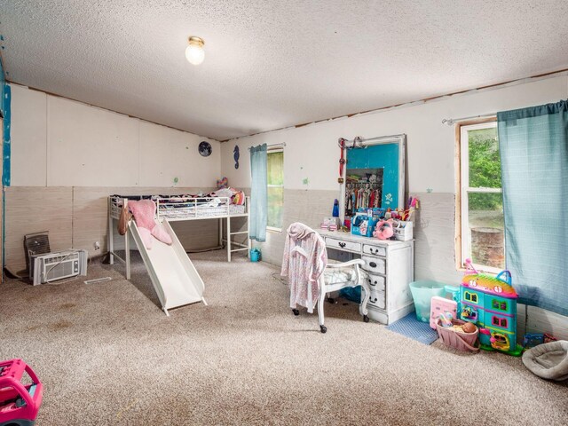 4015 County Road 25, Cardington, OH 43315 - carpeted bedroom with multiple windows and a textured ceiling