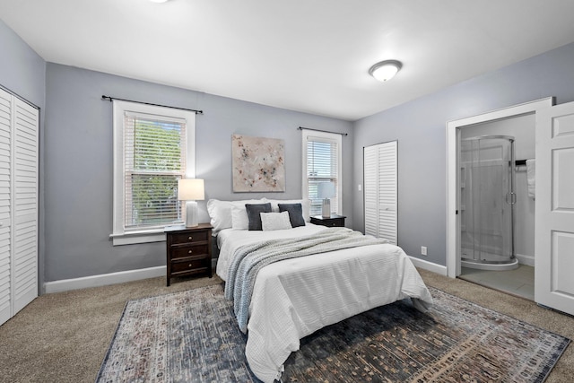 731 Siebert St, Columbus, OH 43206 - bedroom with carpet flooring, multiple windows, and baseboards