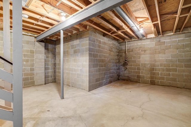 2378 Myrtle Valley Dr, Columbus, OH 43228 - view of unfinished below grade area