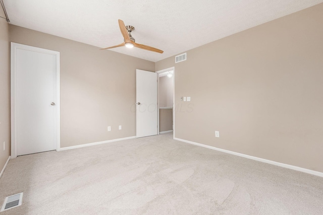 1693 Hale Ct, Columbus, OH 43228 - unfurnished bedroom featuring light carpet, baseboards, and ceiling fan