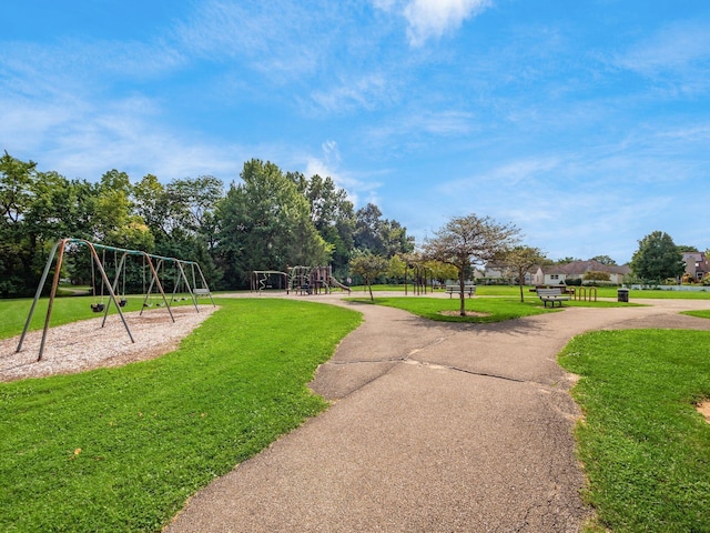 1693 Hale Ct, Columbus, OH 43228 - surrounding community with a yard
