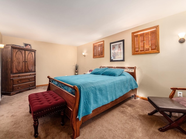 193 W Pearl St, West Jefferson, OH 43162 - carpeted bedroom featuring baseboards
