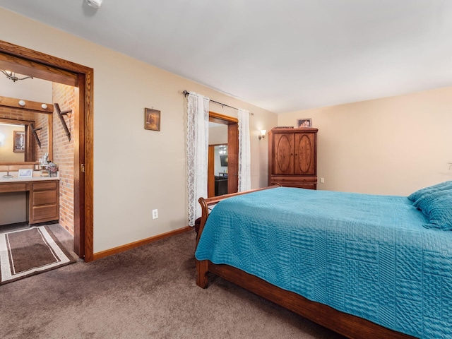 193 W Pearl St, West Jefferson, OH 43162 - carpeted bedroom featuring baseboards