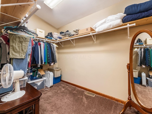 193 W Pearl St, West Jefferson, OH 43162 - spacious closet featuring carpet
