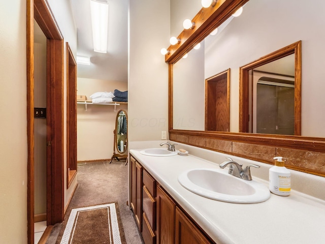 193 W Pearl St, West Jefferson, OH 43162 - bathroom with double vanity