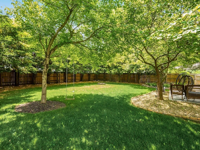 193 W Pearl St, West Jefferson, OH 43162 - view of yard with a patio area