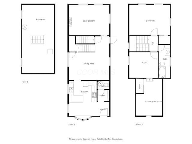 41 Hanford St, Columbus, OH 43206 - floor plan / room layout