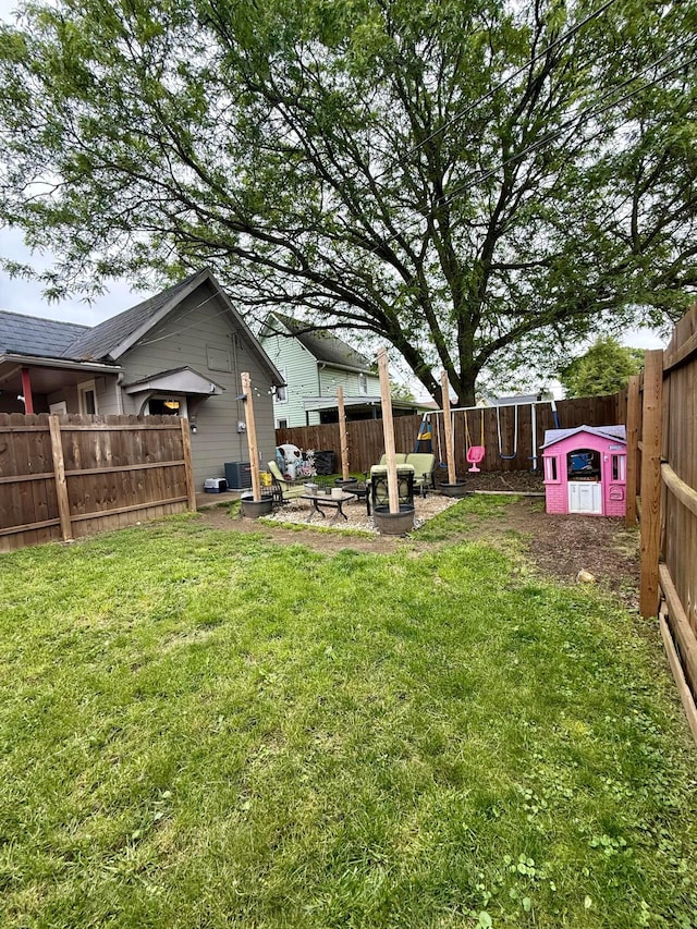 205 Walnut St, Circleville, OH 43113 - view of yard with cooling unit