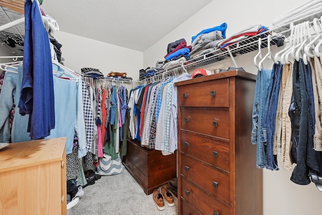 5952 Hampton Cors S, Hilliard, OH 43026 - walk in closet featuring carpet flooring