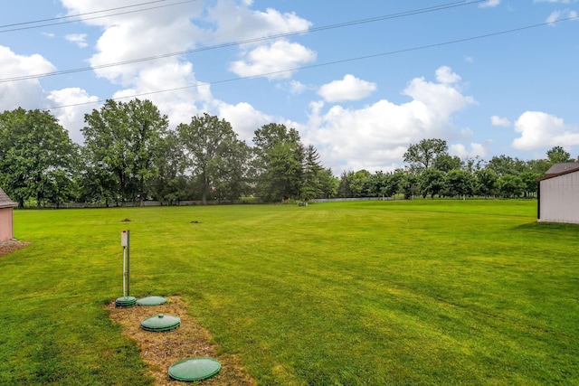 5786 Thompson Rd, Columbus, OH 43230 - view of green lawn featuring view of wooded area
