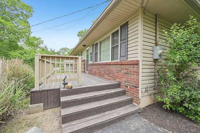 316 Westview Ave, Columbus, OH 43214 - view of wooden terrace