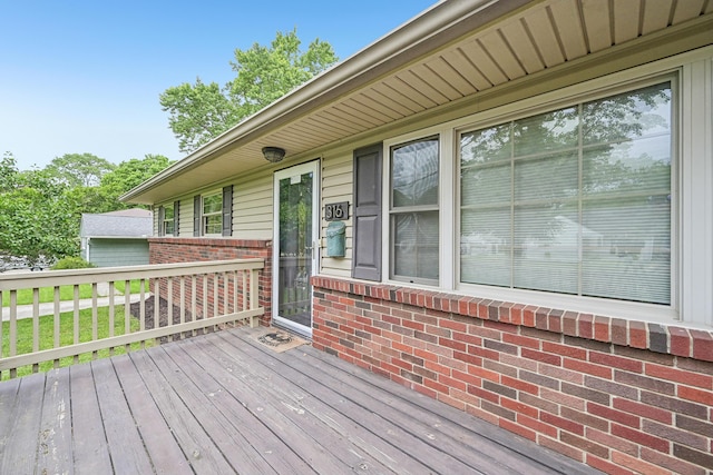 316 Westview Ave, Columbus, OH 43214 - view of deck