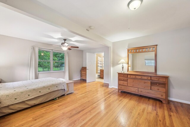 316 Westview Ave, Columbus, OH 43214 - bedroom with light wood-type flooring and baseboards