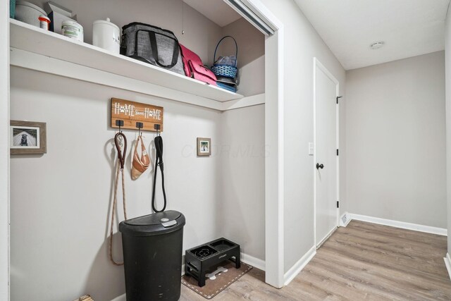 710 Cloverleaf Ct, Mansfield, OH 44904 - corridor featuring wood finished floors and baseboards